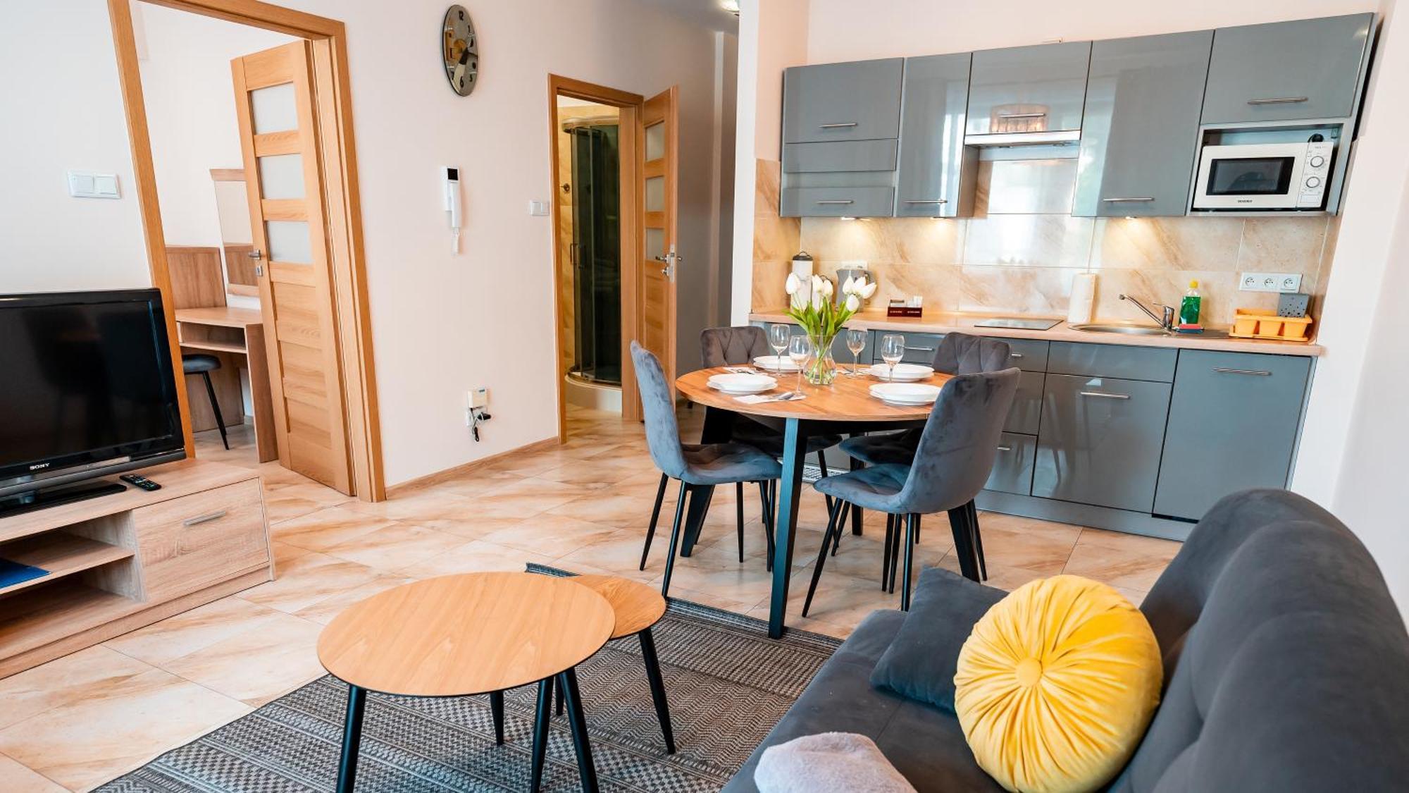 Apartamenty Sun & Snow Zielony Zdroj Krynica Zdroj Dış mekan fotoğraf